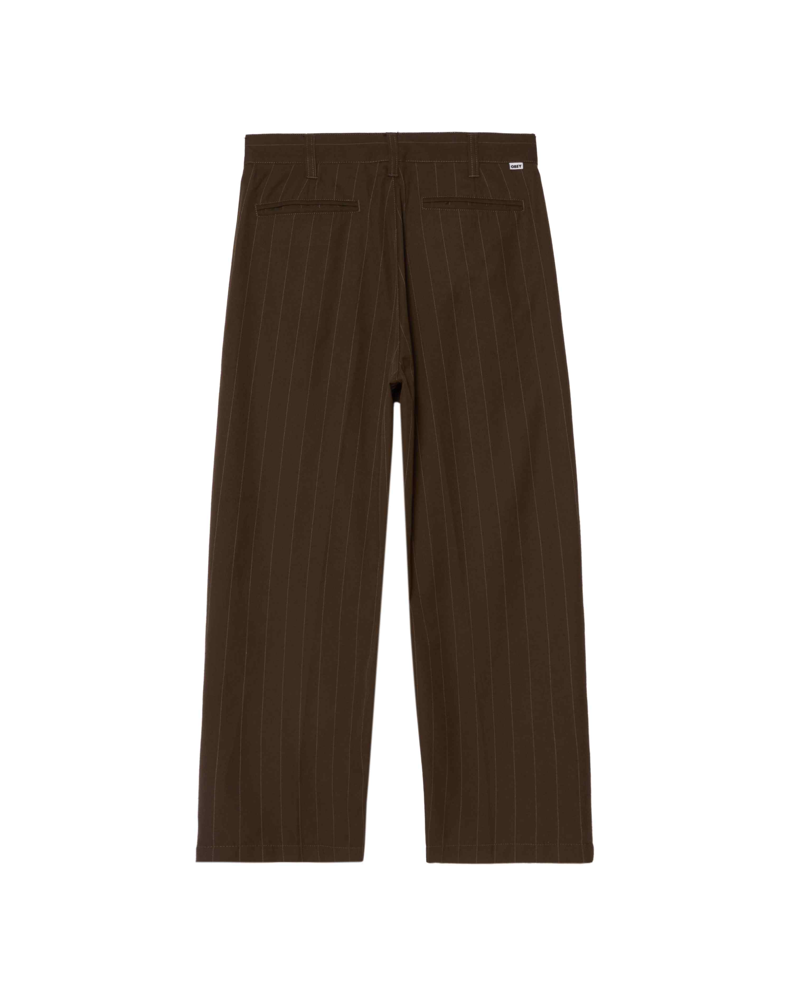 Dean Stripe Pleated Pant Wren