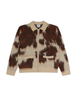 Lade das Bild in den Galerie-Viewer, Cow Pattern Zip Sweater Cow Multi
