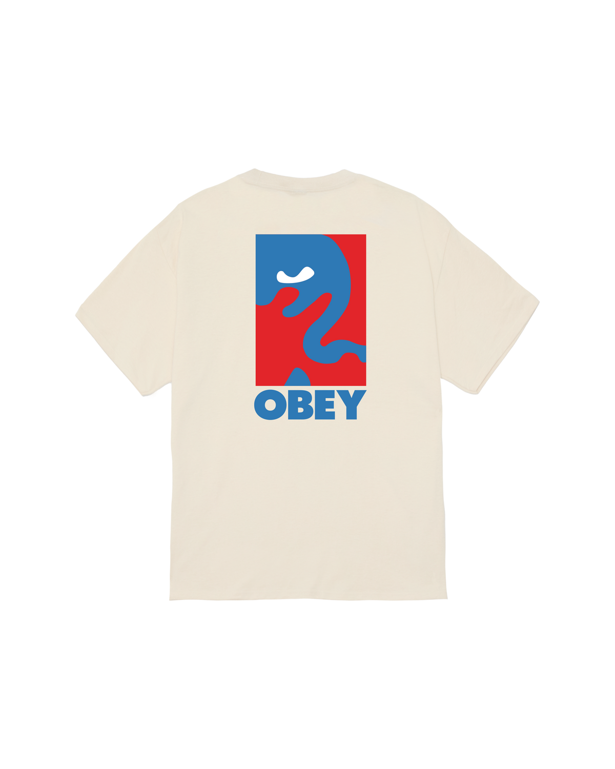 Obey Cropped Icon Cream
