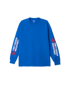 Obey Design Industries Longsleeve Indigo