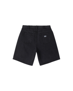Bigwig Baggy Denim Short Faded Black