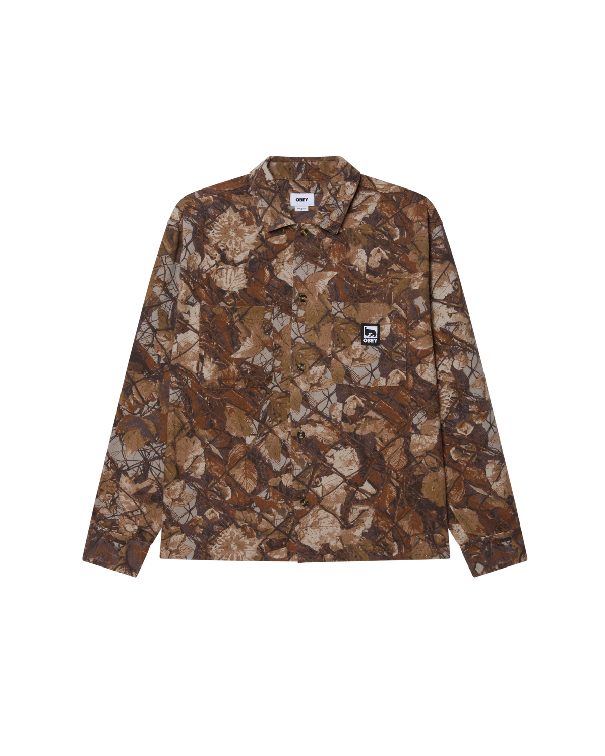 Woven Shirt Fence Camo Multi