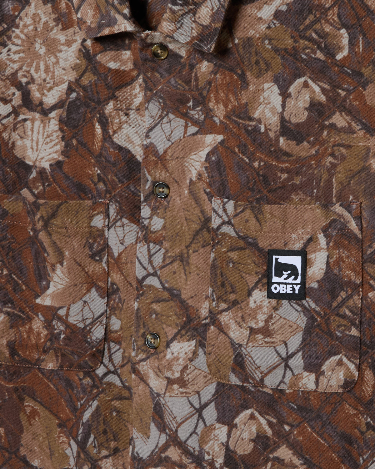 Woven Shirt Fence Camo Multi