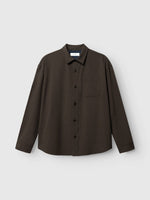 Lade das Bild in den Galerie-Viewer, Jens Over Rubin Overshirt Brown Slate
