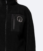 Lade das Bild in den Galerie-Viewer, Circle Fleece Jacket Black
