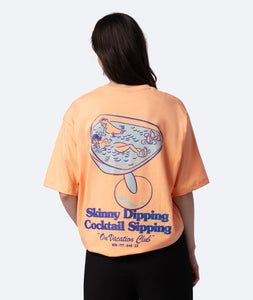 Skinny Dippin´ Cocktail Sippin´ T-Shirt