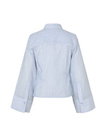 Lade das Bild in den Galerie-Viewer, Kalanna Blouse Light Blue White Strip
