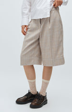 Lade das Bild in den Galerie-Viewer, Brecan Short Beige Check
