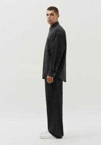 Studio Gender Neutral Denim Shirt Black