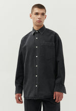 Lade das Bild in den Galerie-Viewer, Studio Gender Neutral Denim Shirt Black
