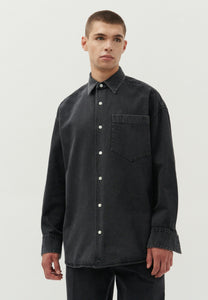 Studio Gender Neutral Denim Shirt Black