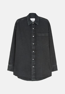 Studio Gender Neutral Denim Shirt Black