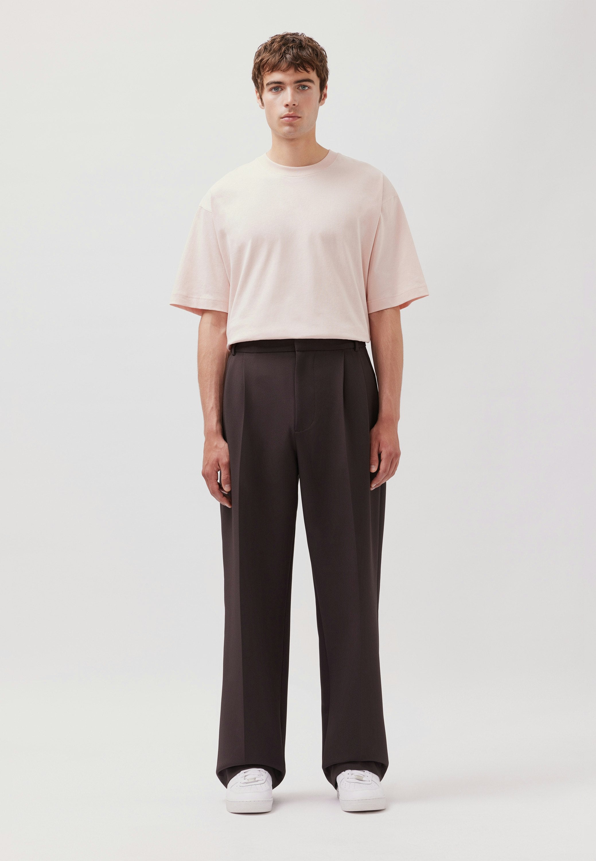 Studio Suit Pants Dark Brown
