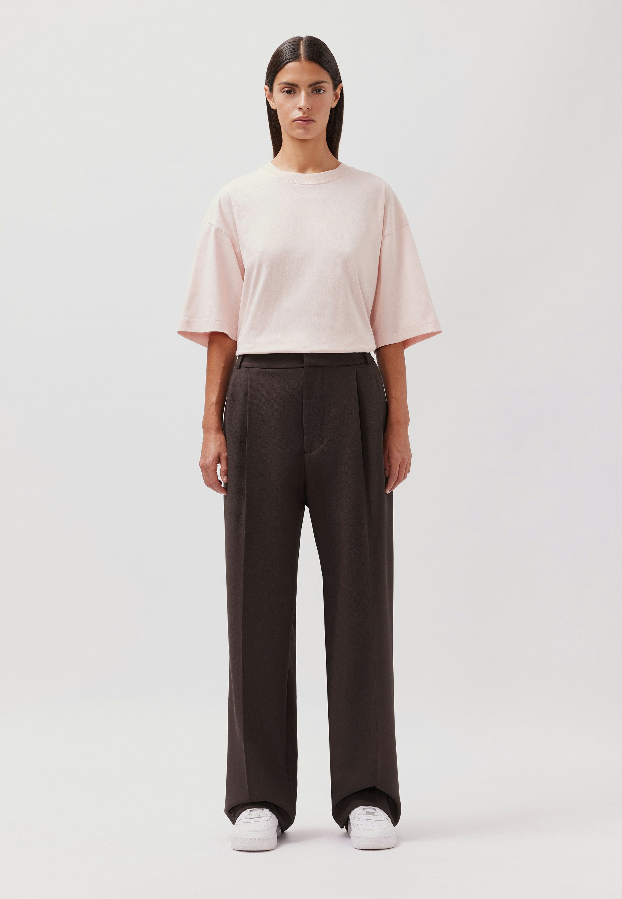 Studio Suit Pants Dark Brown