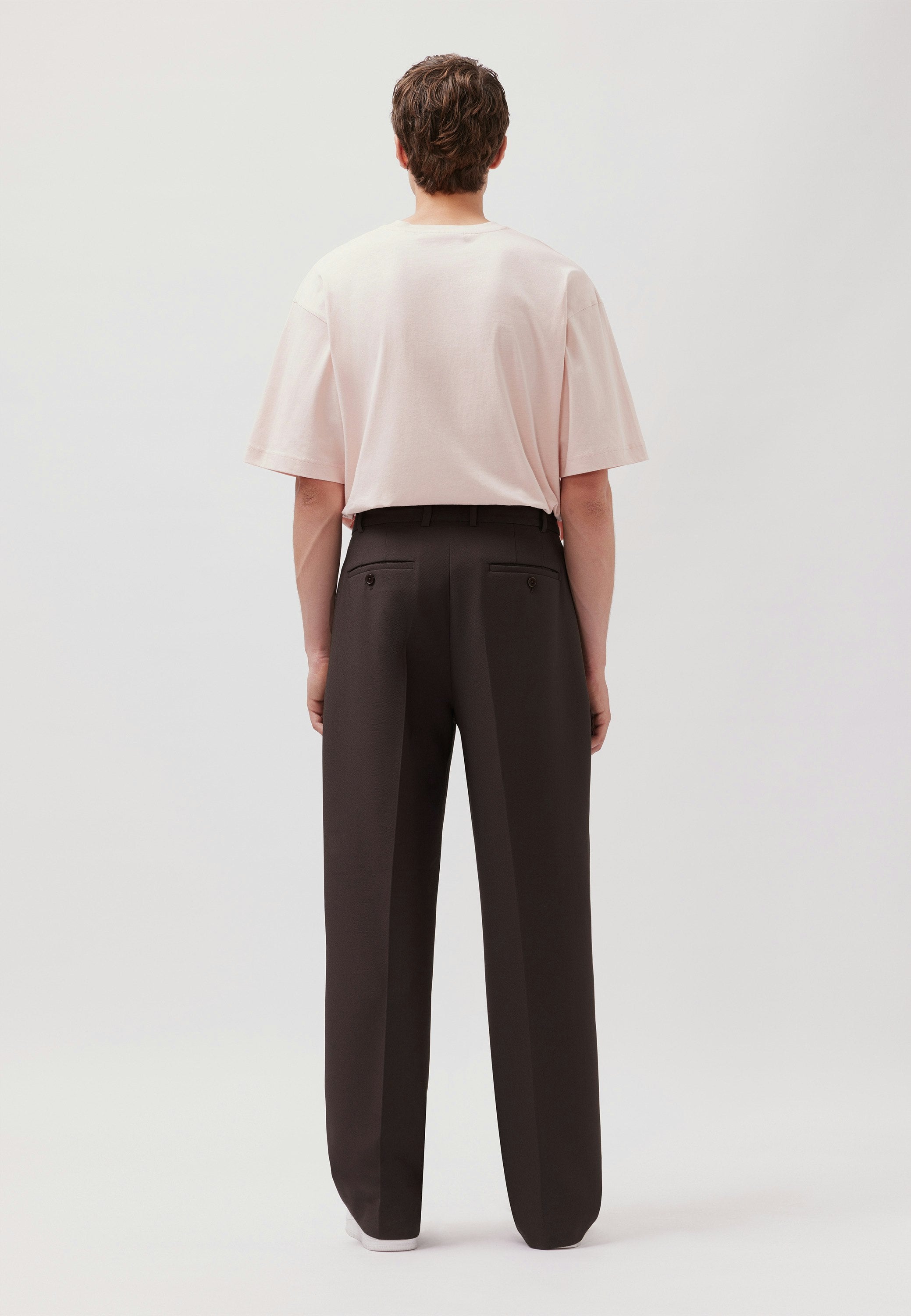 Studio Suit Pants Dark Brown
