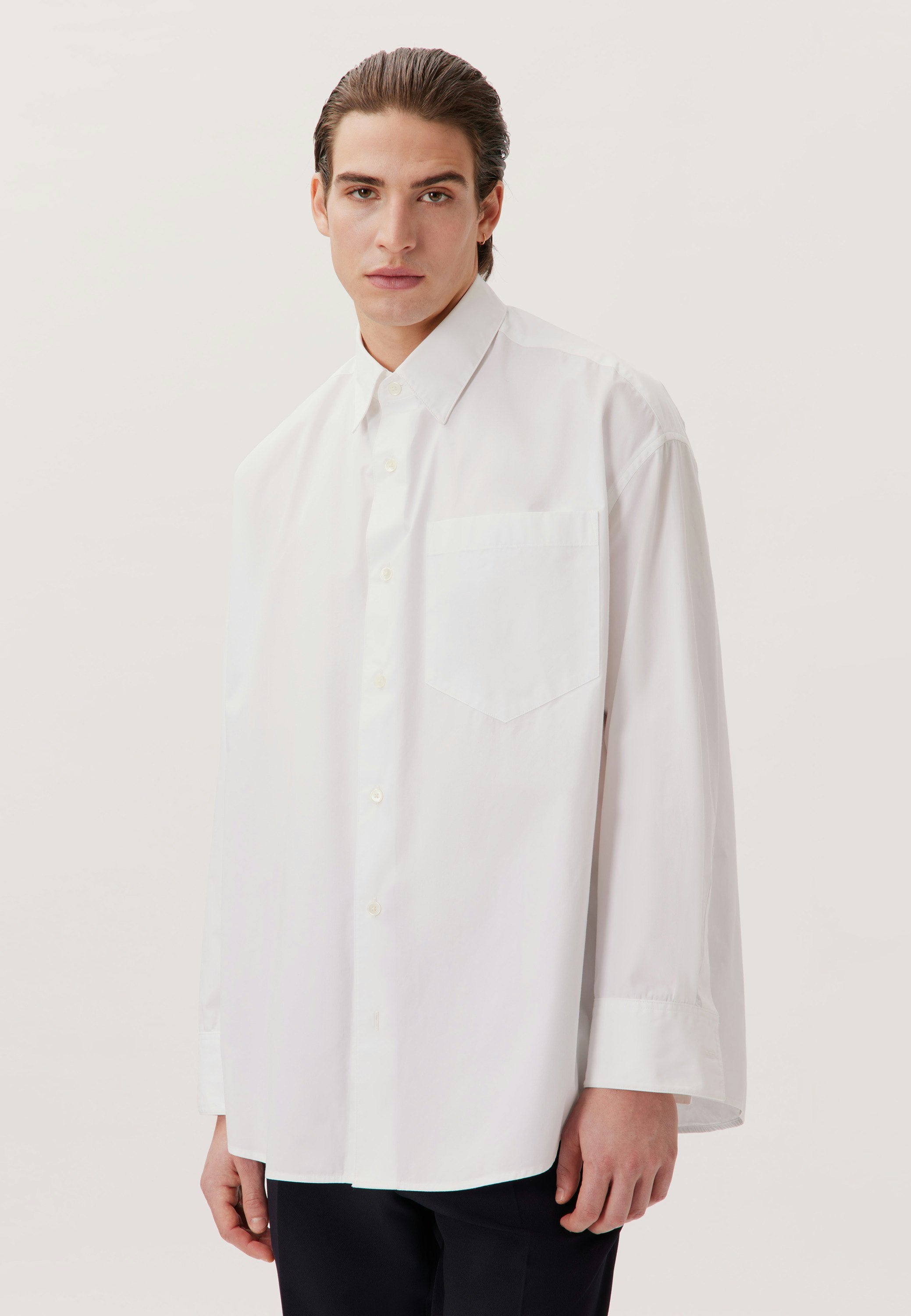 Studio Gender Neutral Shirt Optical Whit