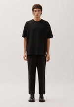 Lade das Bild in den Galerie-Viewer, Studio Mercerized T-Shirt Schwarz
