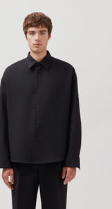 Studio Cropped Shirt Black