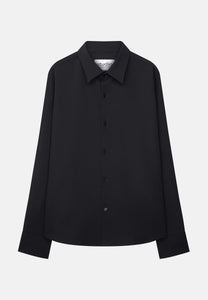 Studio Cropped Shirt Black