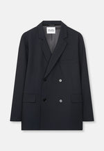 Lade das Bild in den Galerie-Viewer, Studio Double Breasted Blazer Black
