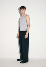 Lade das Bild in den Galerie-Viewer, Studio Metallic Yarn Knitted Tank Silver
