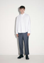 Lade das Bild in den Galerie-Viewer, Studio Cropped Oversize Shirt White
