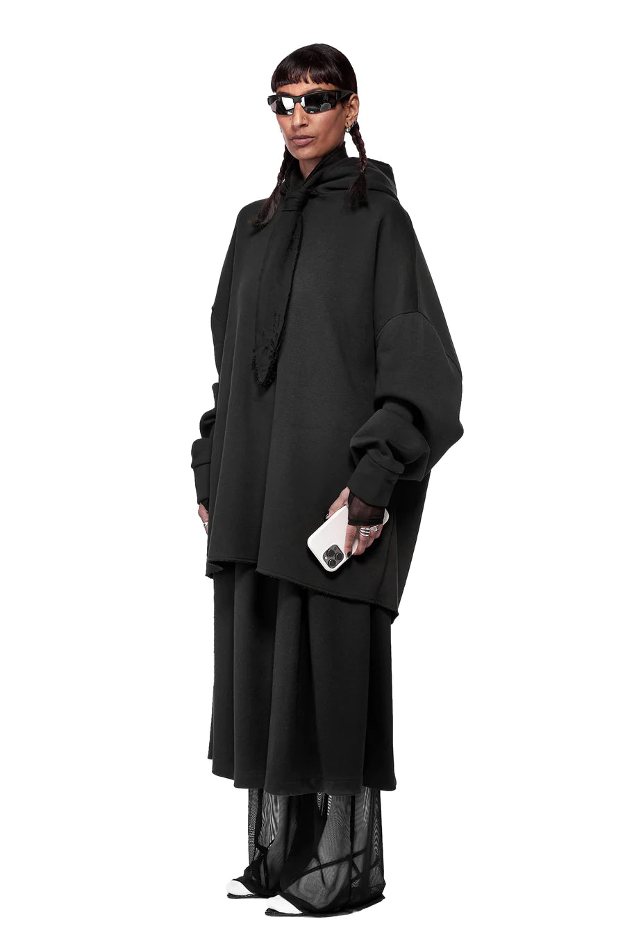 Plus One Hoodie Black