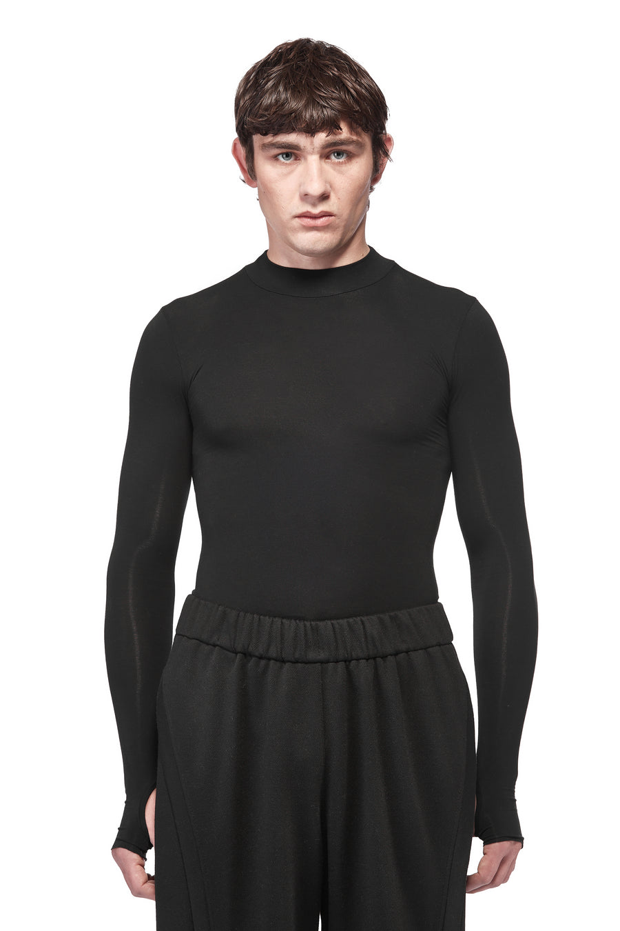 Winter Casual Top Black