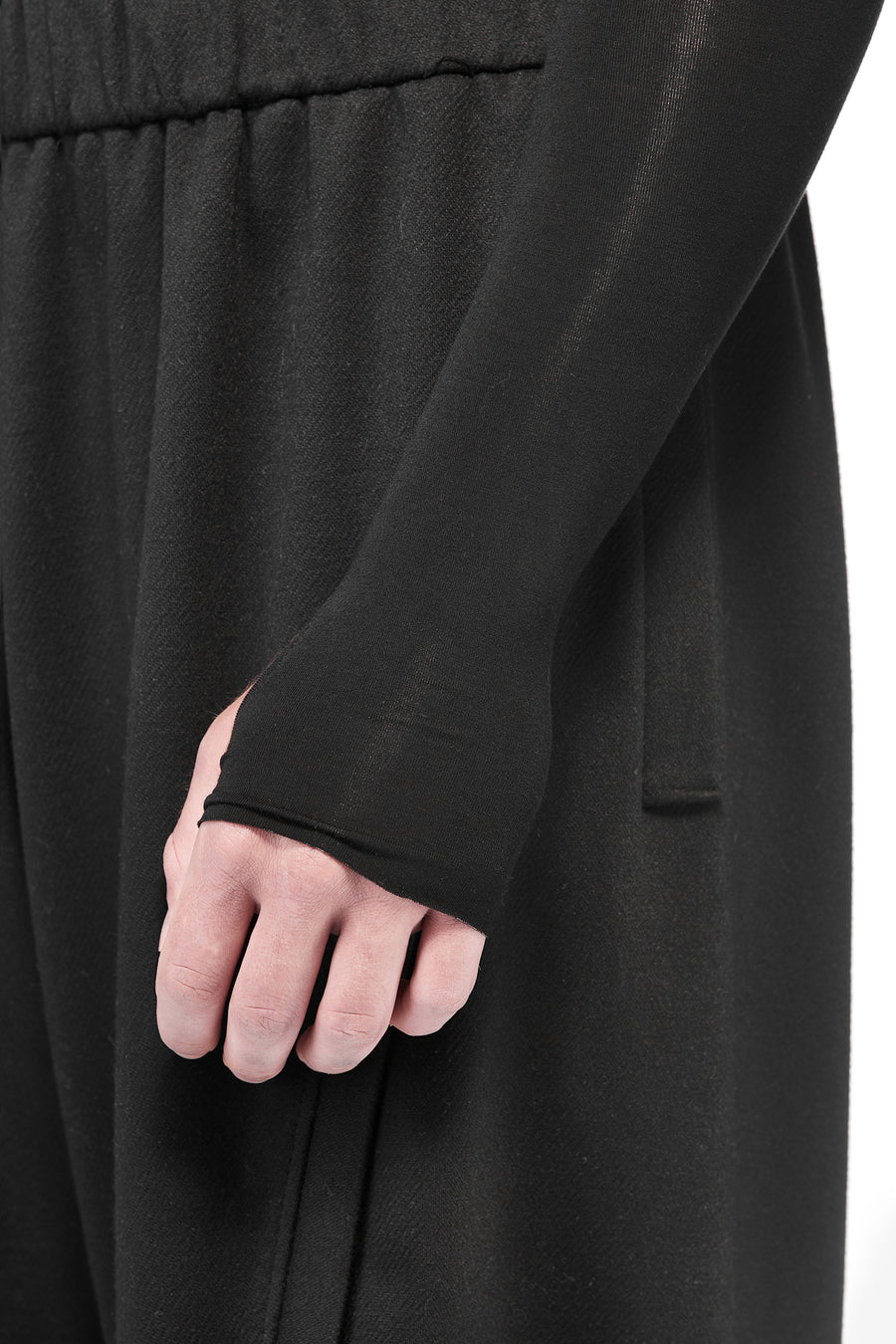 Winter Casual Top Black