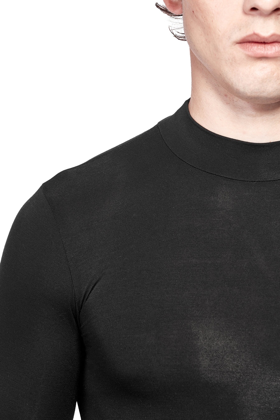 Winter Casual Top Black