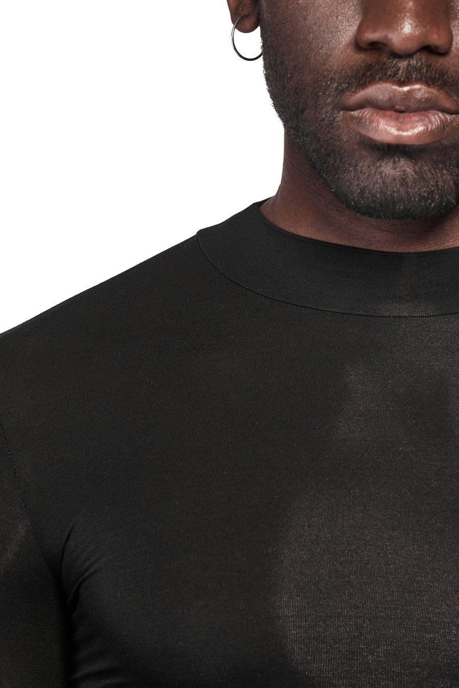 Winter Casual Top Black