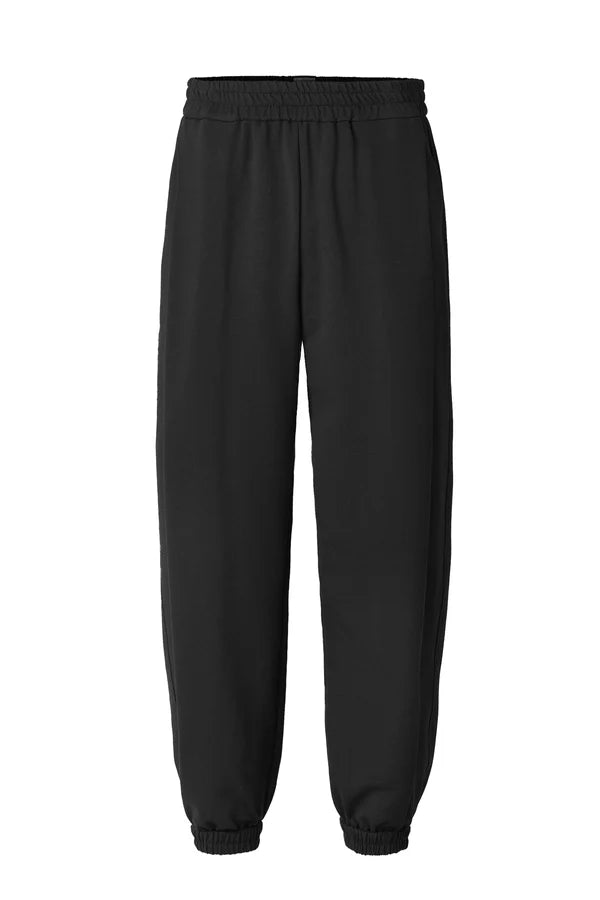 Black jogger pants sales