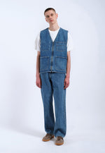 Lade das Bild in den Galerie-Viewer, Denver Worker Vest Stream Sky Retro Cont
