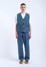 Lade das Bild in den Galerie-Viewer, Denver Worker Vest Stream Sky Retro Cont
