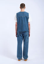 Lade das Bild in den Galerie-Viewer, Denver Worker Vest Stream Sky Retro Cont
