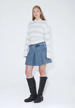 Lade das Bild in den Galerie-Viewer, Tone Skirt Drift Sky Retro
