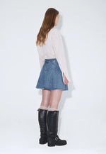 Lade das Bild in den Galerie-Viewer, Tone Skirt Drift Sky Retro
