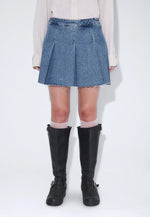 Lade das Bild in den Galerie-Viewer, Tone Skirt Drift Sky Retro
