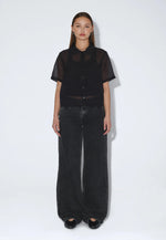 Lade das Bild in den Galerie-Viewer, Hollow Shirt Black

