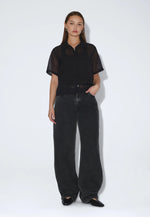 Lade das Bild in den Galerie-Viewer, Hollow Shirt Black
