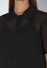 Lade das Bild in den Galerie-Viewer, Hollow Shirt Black
