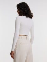 Lade das Bild in den Galerie-Viewer, Oxana Longsleeve Winter White
