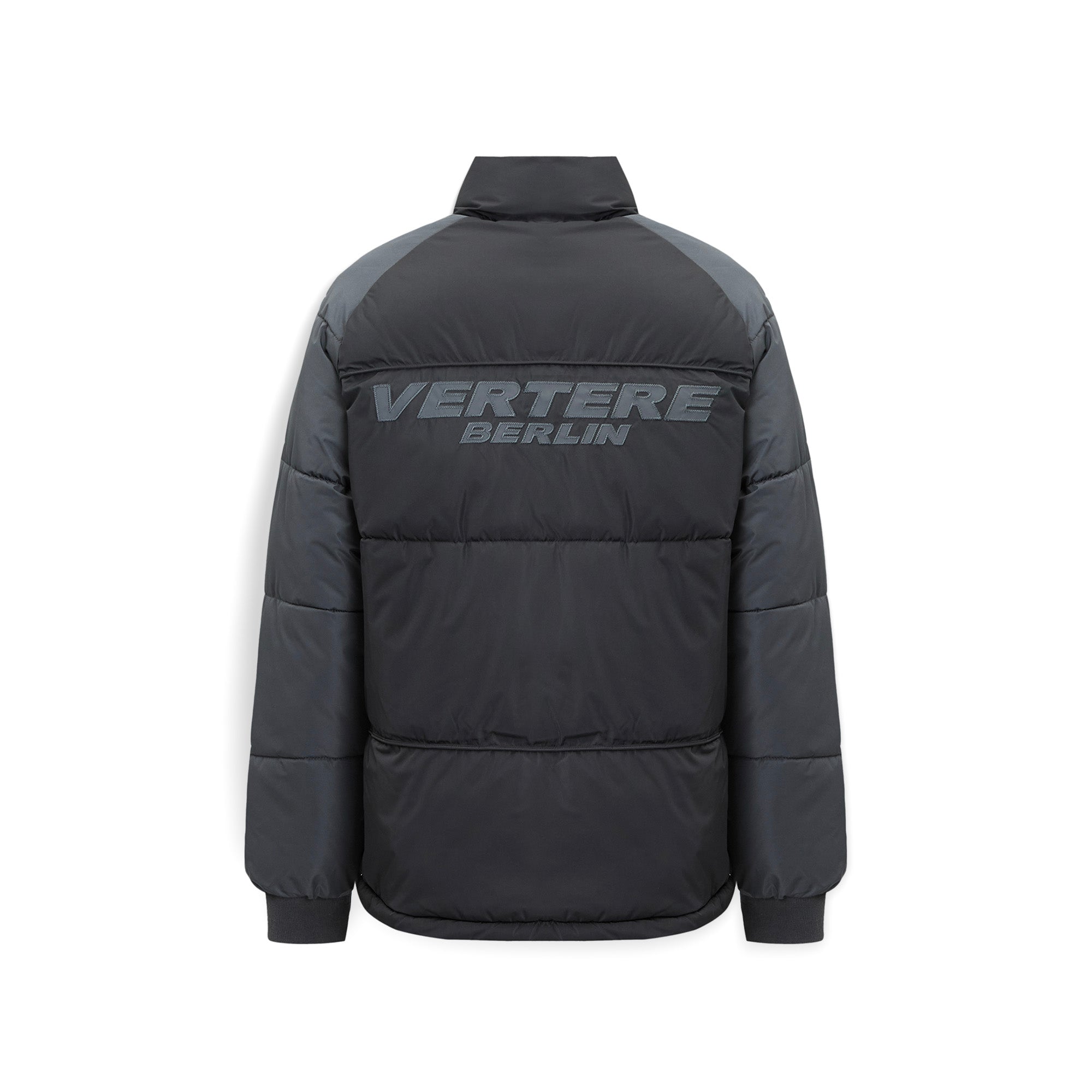 Patches Puffer Jacket Black/Green