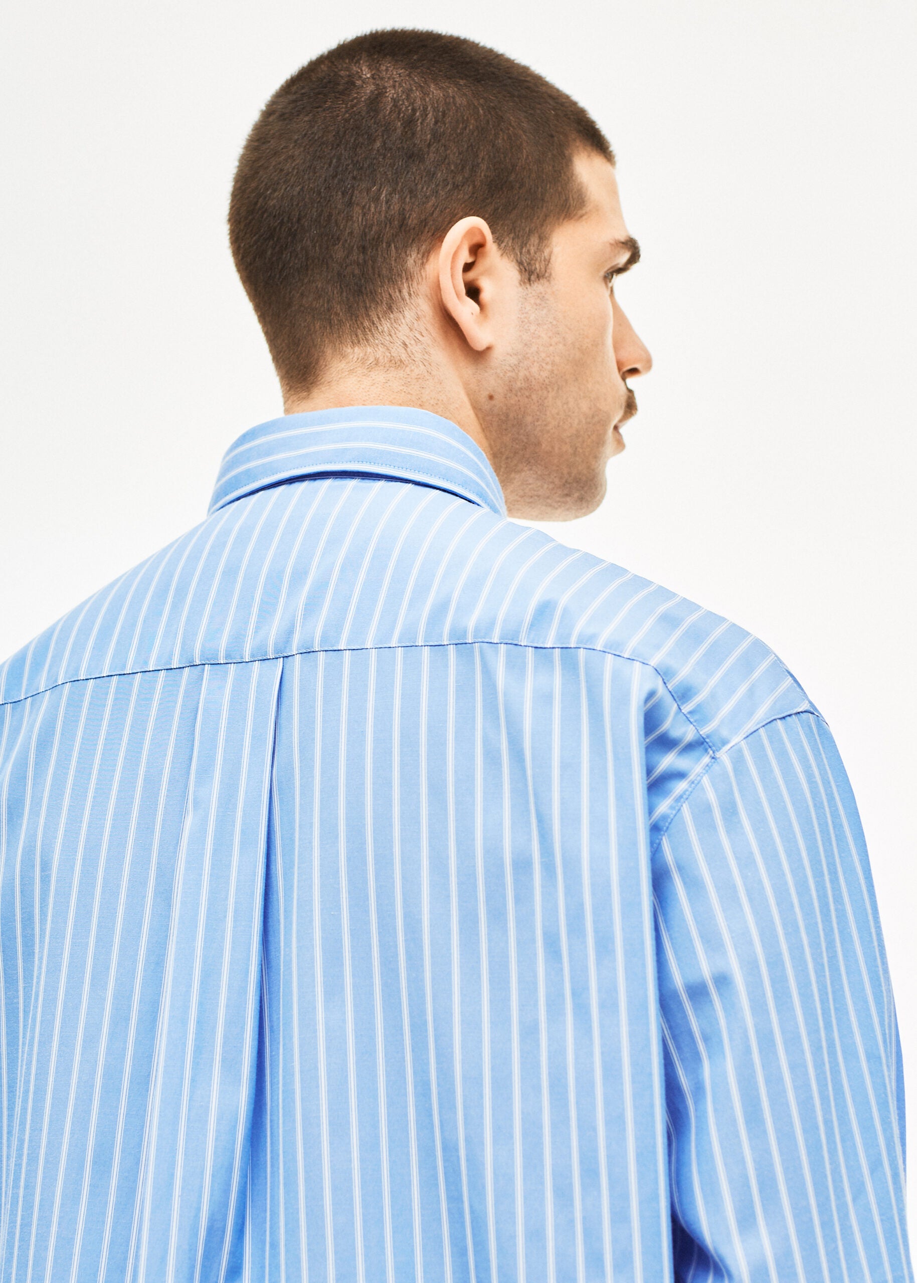 Elyger L/S Blue Striped
