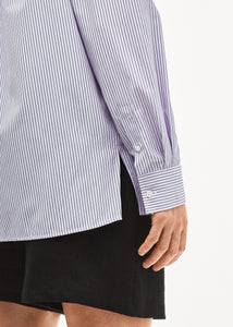 Elyger L/S  Shirt Purple Striped