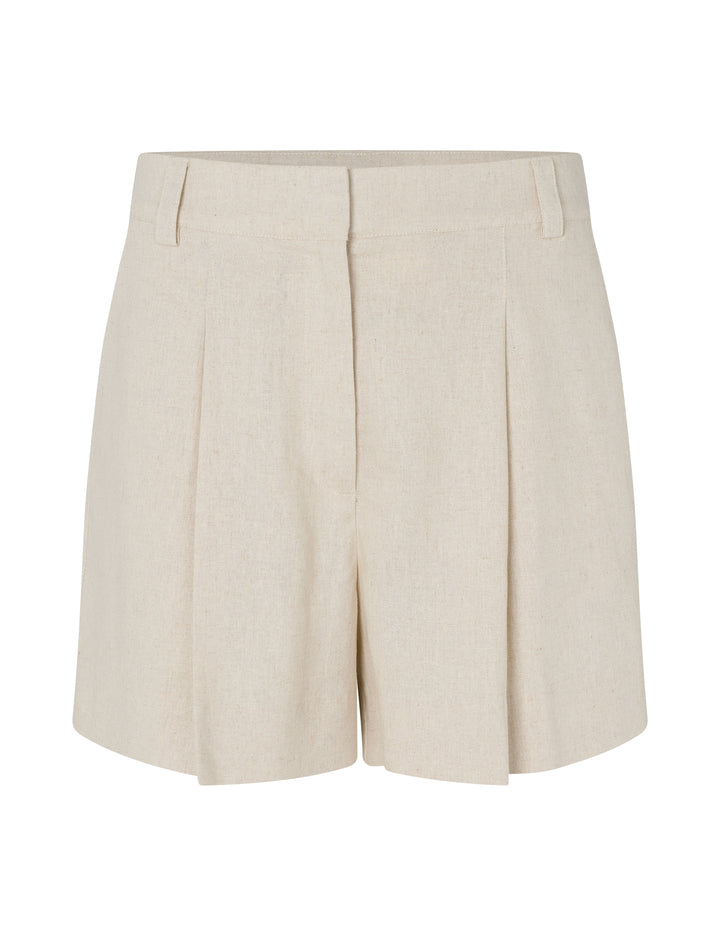 Cristiana Shorts Natural Linen
