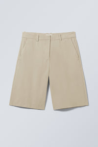 Knee Lenght Chino Short Beige