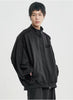 Multi Lace Trim Track Jacket Black