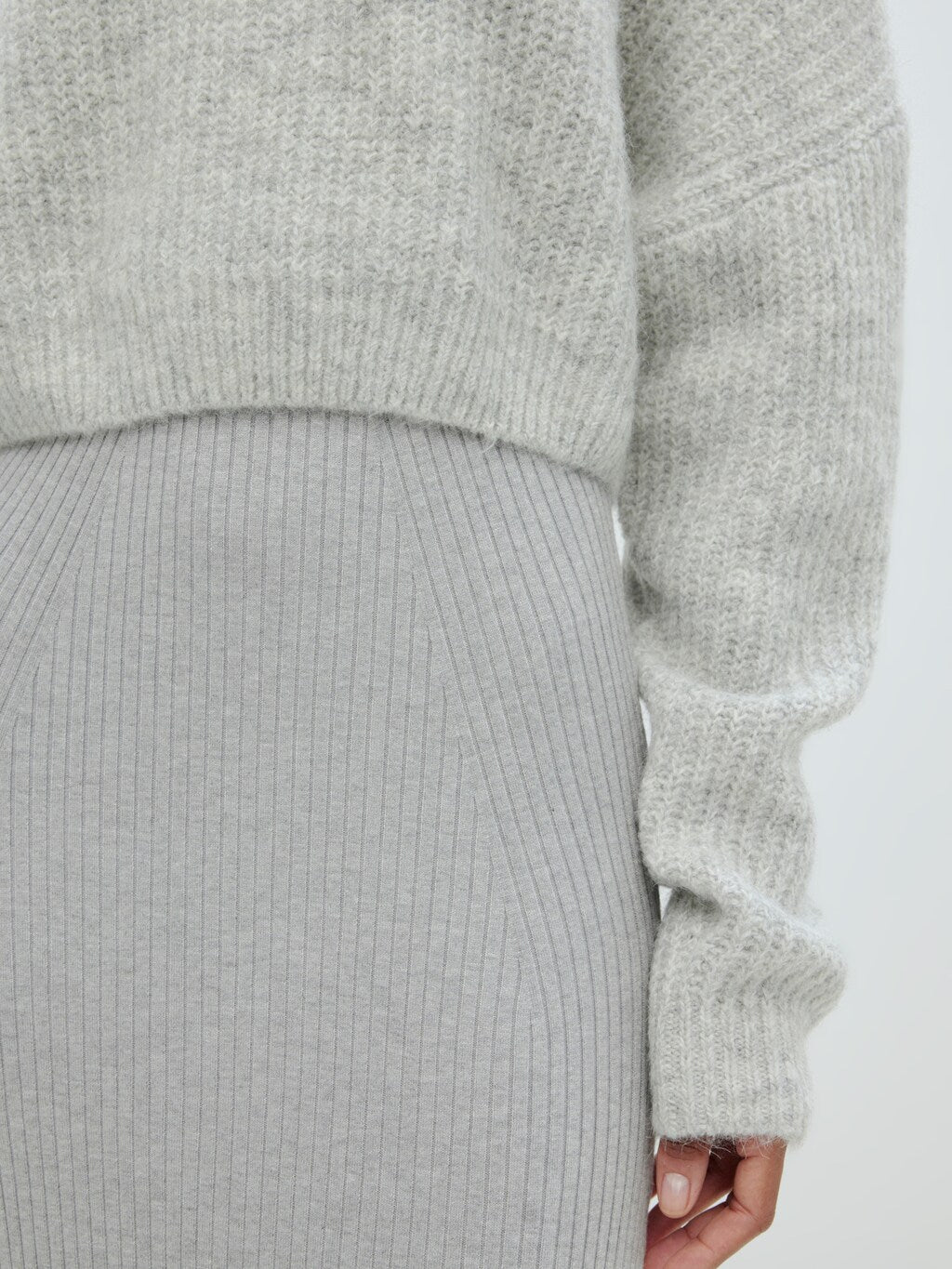 Yella Jumper Grey Melange