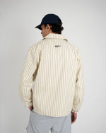 Lade das Bild in den Galerie-Viewer, Belmont Jacket Pinstripe Cream
